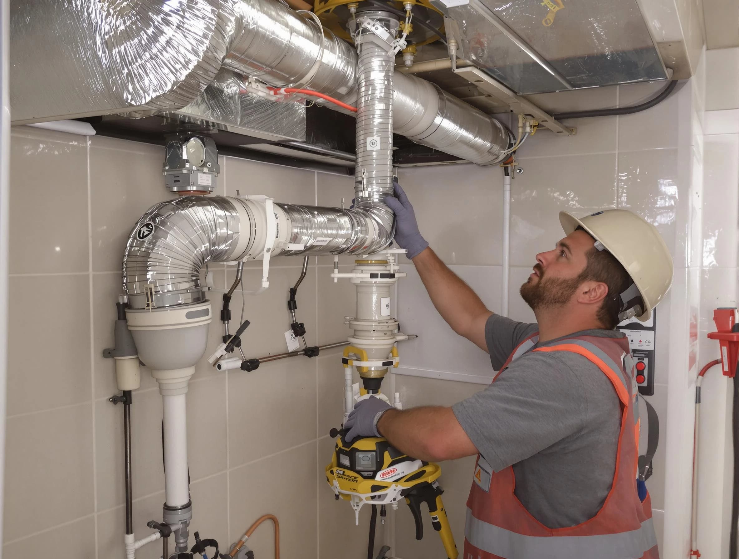 El Monte Dryer Vent Cleaning expert performing professional dryer vent repair and installation in El Monte