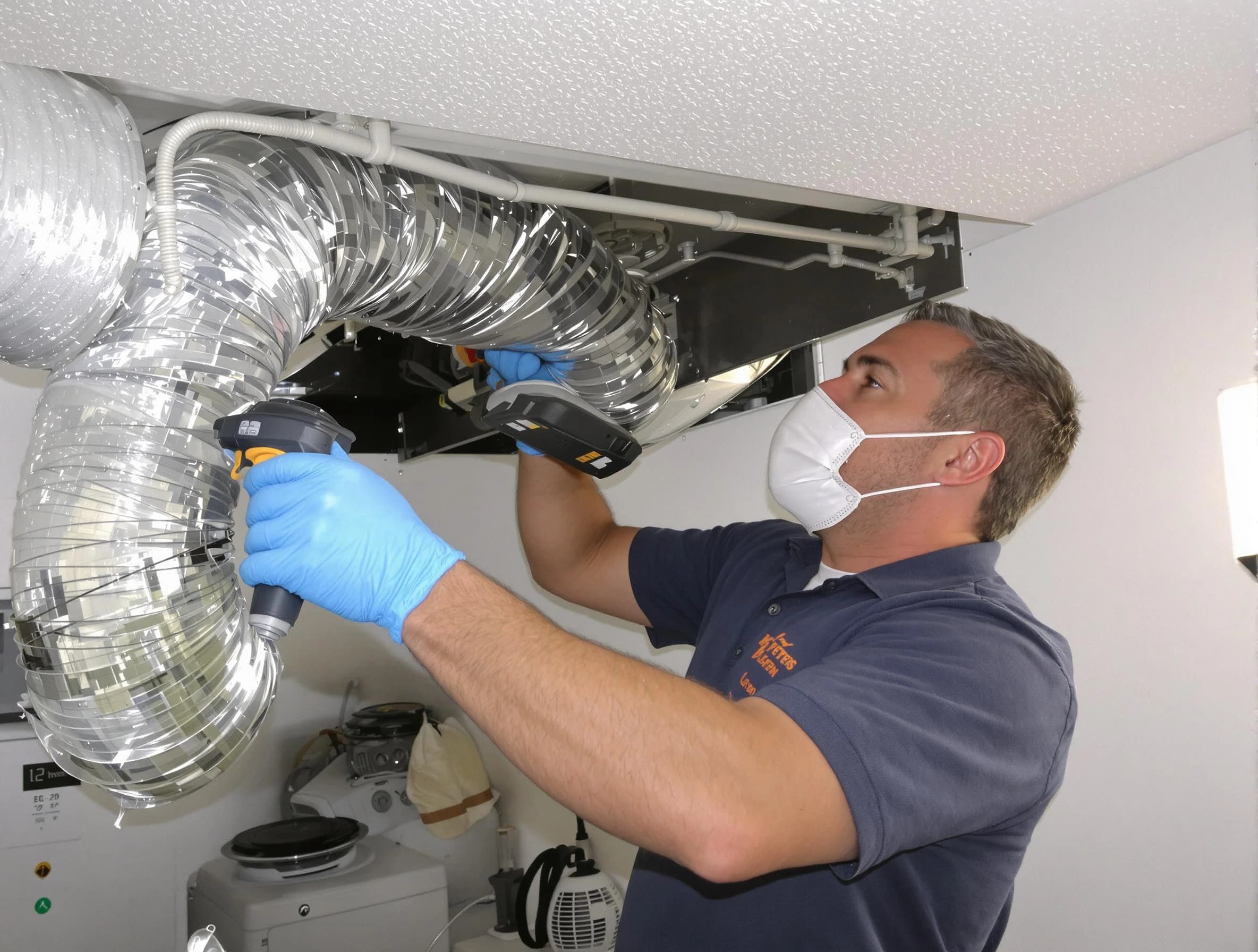 El Monte Dryer Vent Cleaning professional performing thorough residential dryer vent cleaning in El Monte