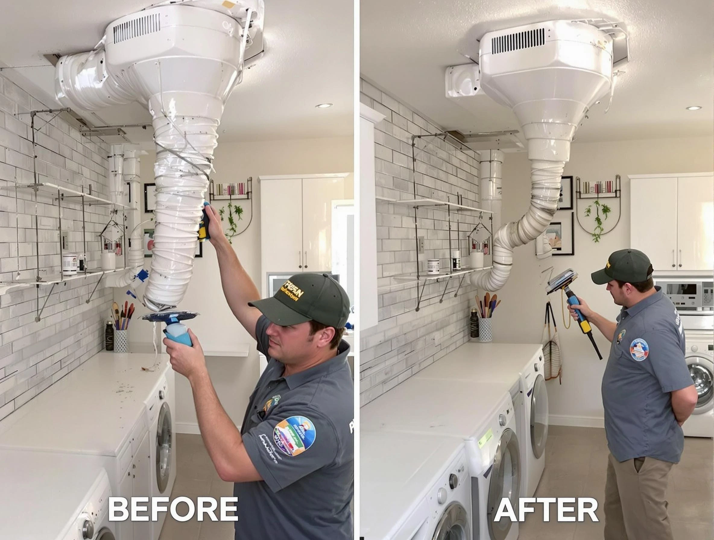 Professional dryer exhaust vent cleaning by El Monte Dryer Vent Cleaning in El Monte