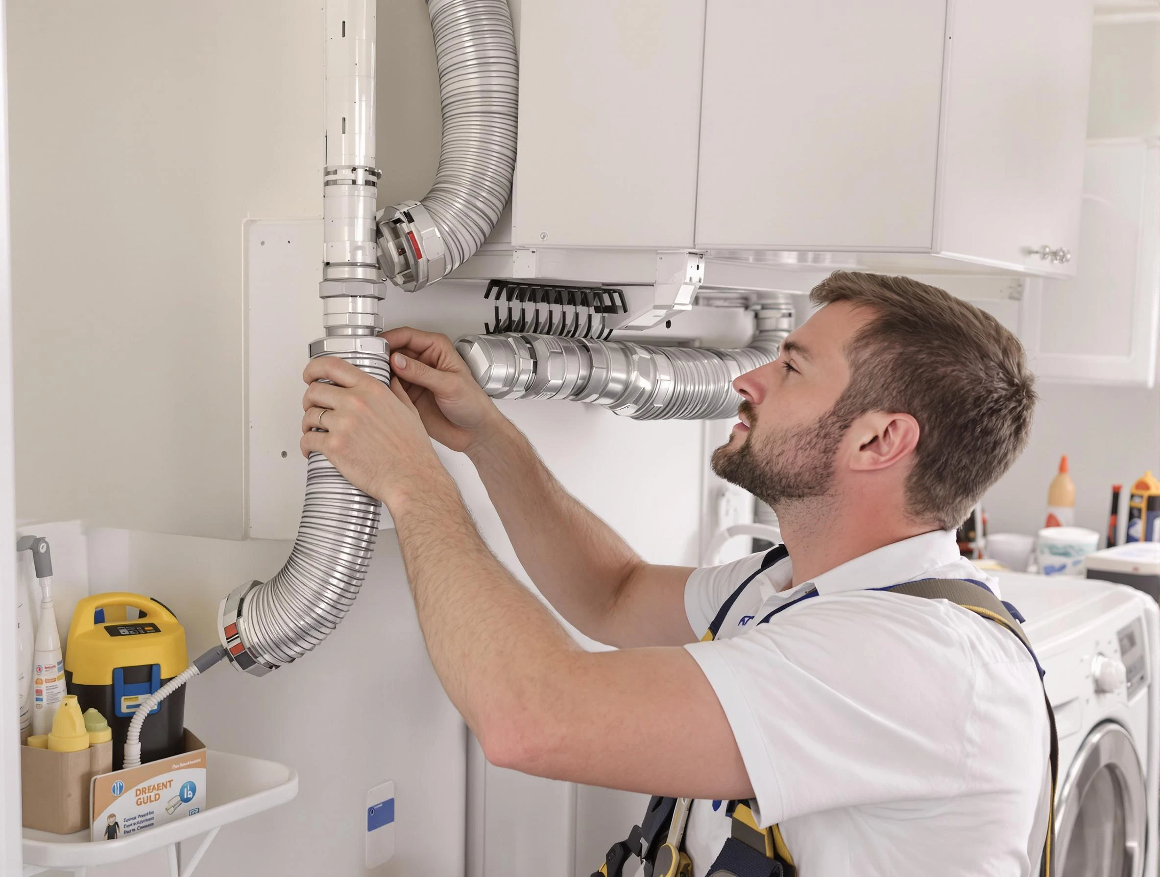 Professional dryer vent repair and installation by El Monte Dryer Vent Cleaning in El Monte
