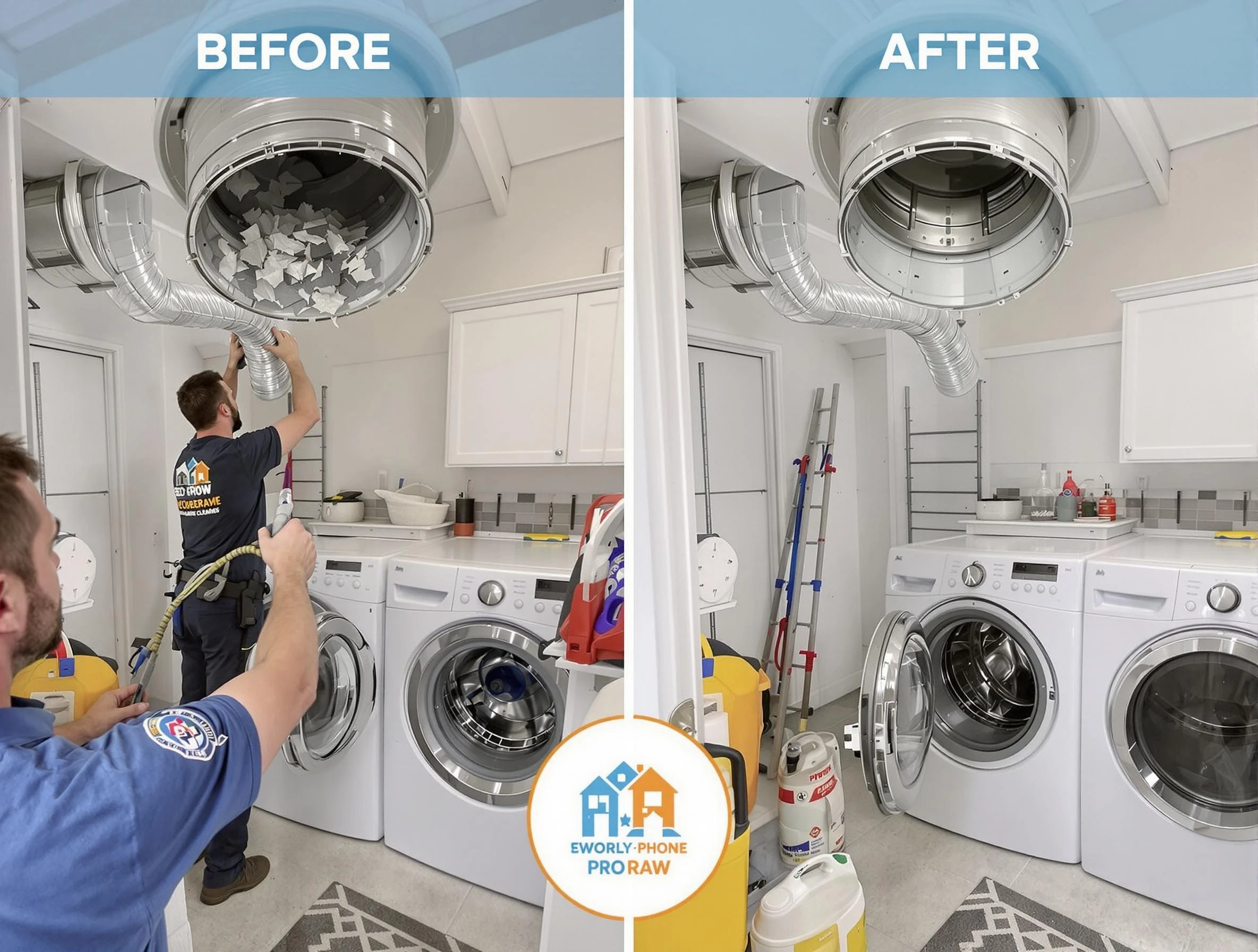 Residential dryer vent cleaning by El Monte Dryer Vent Cleaning in El Monte